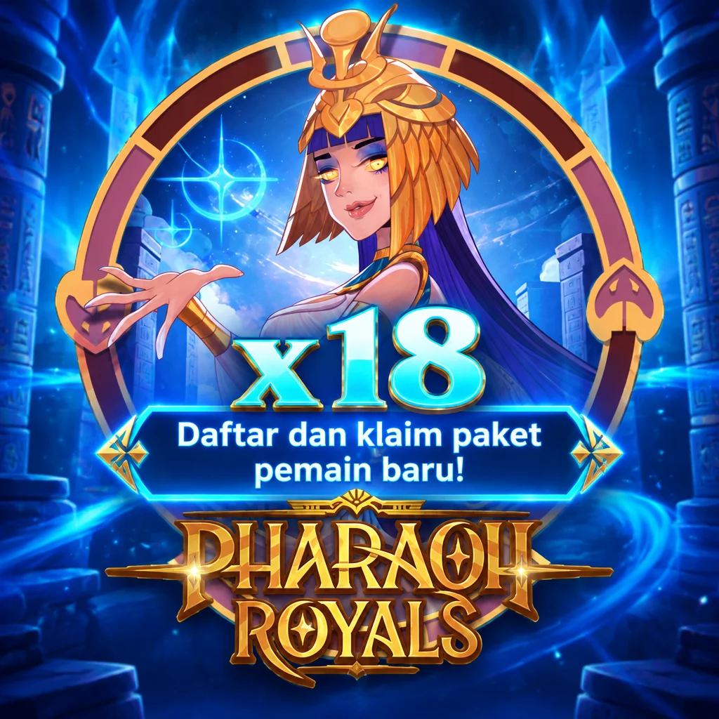 x18 · Pharaoh Royals · Tampilan permainan